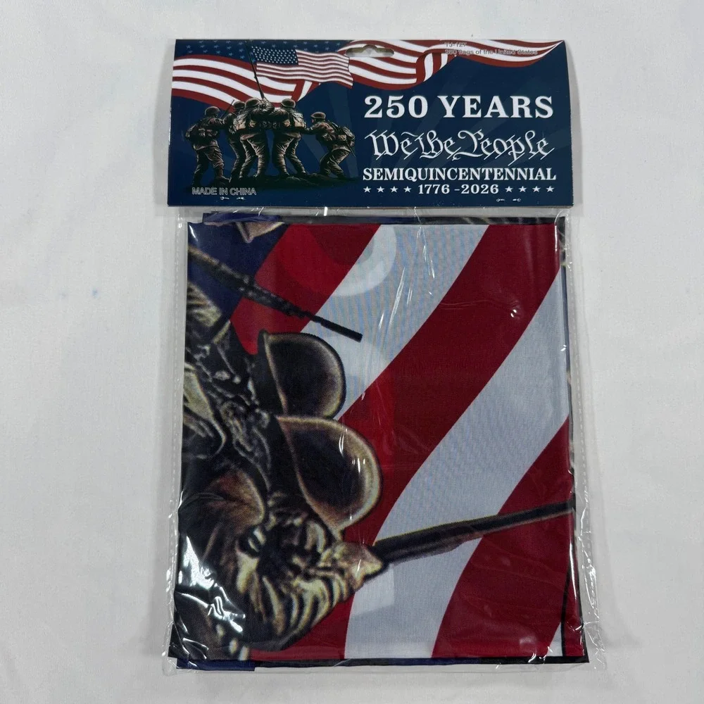 250 Years We the People Semiquincentennial Flag 3x5 1776-2026 Patriotic
